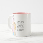 イスラムアート – マグカップ, 11 ozツートーンコーヒーマグカップ ツートーンマグカップ (正面左)