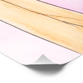 イスラムウォーターカラーアートプリントスタイル1 ポスター (コーナー)