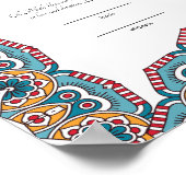 イスラムスタイルイスラム婚姻証明書 ポスター (角)