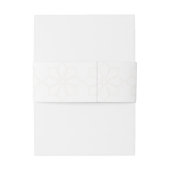 イスラムテミニマルラ華美コッタイニシャルニカ 招待状ベリーバンド (裏面例)