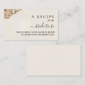 イスラムニカアラビアワリマムスリムブライダルシャワー エンクロージャーカード (正面/裏面)