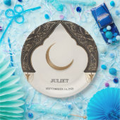 イスラムニカアラビアワリマムスリムブライダルシャワー ペーパープレート (パーティー)