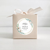 イスラムニッカ結婚式の引き出物 ラウンドシール