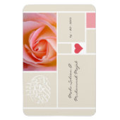 イスラムバラク結婚ランのクルアーンは日付を保存する マグネット (縦)