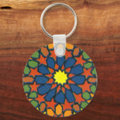 イスラムパターンキーチェーン キーホルダー (正面)