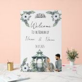 イスラムフローラアクリル酸ニッカ徴候 アクリルサイン (ウェディング)