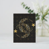 イスラムフローラムーン&スター ポストカード (スタンド正面)