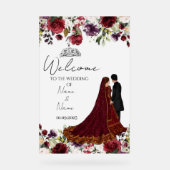 イスラムフローラ結婚アクリル徴候 アクリルサイン (正面)