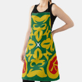 イスラム伝統的のパターン。バンダナプリントデザイン  エプロン (インサイチュ)