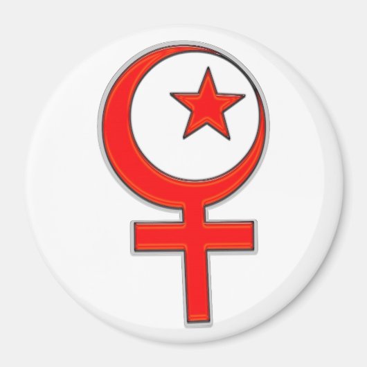 イスラム女性主義… マグネット (正面)