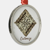 イスラム寺院の建築サンダー_コーブ メタルオーナメント (右)