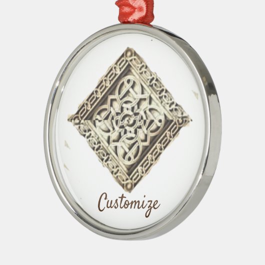 イスラム寺院の建築サンダー_コーブ メタルオーナメント (左)