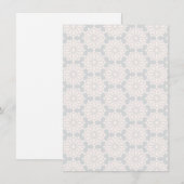 イスラム幾何学パターン サンキューカード (正面/裏面)