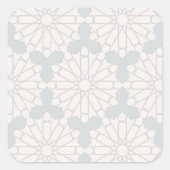 イスラム幾何学パターン スクエアシール (正面)