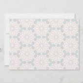 イスラム幾何学パターン セーブザデート (裏面)