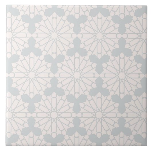 イスラム幾何学パターン タイル (正面)