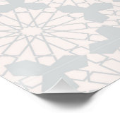 イスラム幾何学パターン ポスター (コーナー)