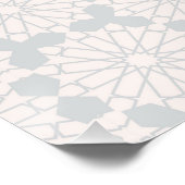 イスラム幾何学パターン ポスター (コーナー)