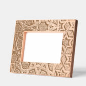 イスラム幾何学パターン レーザー彫刻フレーム (左)