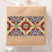 イスラム幾何学模様の出荷ラベル ラベル (インサイチュ)