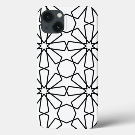 イスラム幾何学模様アラビアデザイン Case-Mate iPhoneケース (裏面)