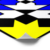 イスラム幾何学模様ポスター ポスター (角)