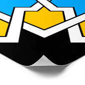 イスラム幾何学模様ポスター ポスター (角)