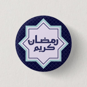 イスラム幾何学模様 缶バッジ