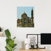 イスラム建築の壁アート ポスター (ホームオフィス)