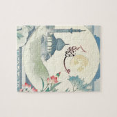 イスラム建築モスクのイードムバラクパズル ジグソーパズル (横)