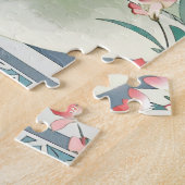 イスラム建築モスクのイードムバラクパズル ジグソーパズル (側面)