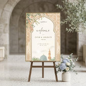 イスラム式結婚式 ウェルカムサイン | マスジド・アル・ナバウィ アクリルサイン