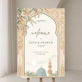 イスラム式結婚式 ウェルカムサイン | マスジド・アル・ナバウィ アクリルサイン