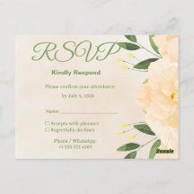 イスラム式結婚式 RSVP カード | ニカフ招待状とマッチング