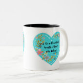 イスラム引用文 ツートーンマグカップ (正面右)