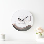 イスラム教のアラユム・アラユムの書モダン道 ラージ壁時計 (ホーム)