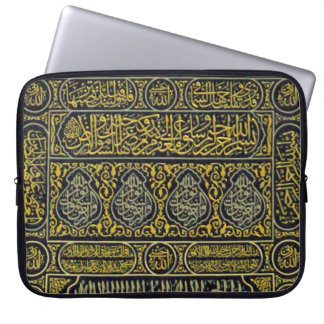 イスラム教のイスラム教のイスラム教のアラビア書道のメッカ巡礼Kaaba ラップトップスリーブ