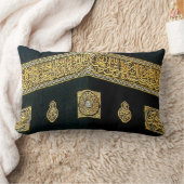 イスラム教のイスラム教のメッカ巡礼のEidのAlのFitr Adhaムバラクのアラビア語 ランバークッション (ブランケット)