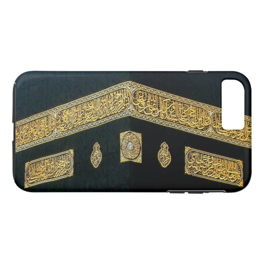 イスラム教のイスラム教のメッカ巡礼のEidのAlのFitr Adhaムバラクのアラビア語 Case-Mate iPhoneケース (裏面(横))