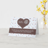 イスラム教のイスラム教のAqiqah Aqeeqahのベビーのお祝い カード (黄色い花)