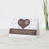 イスラム教のイスラム教のAqiqah Aqeeqahのベビーのお祝い カード (正面)