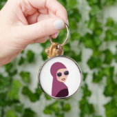 イスラム教のスカーフのmuslimaのhijabの女性スタイル キーホルダー (手)