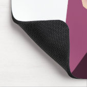 イスラム教のスカーフのmuslimaのhijabの女性スタイル マウスパッド (コーナー)