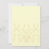 イスラム教のニカ・デザイン アラビア語 ムスリム結婚式 招待状 (裏面)