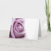 イスラム教のビスマッラ・カリグラフィー 赤いピンクのバラの花 カード (裏面)