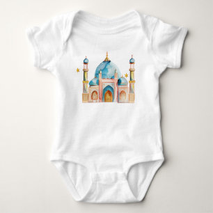 イスラム教のボディスーツTシャツ ベビーボディスーツ
