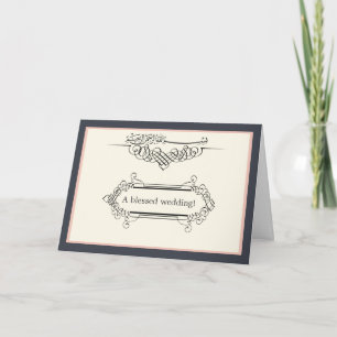 イスラム教の上品なビスマッラ・ウェディングエンゲージメント カード