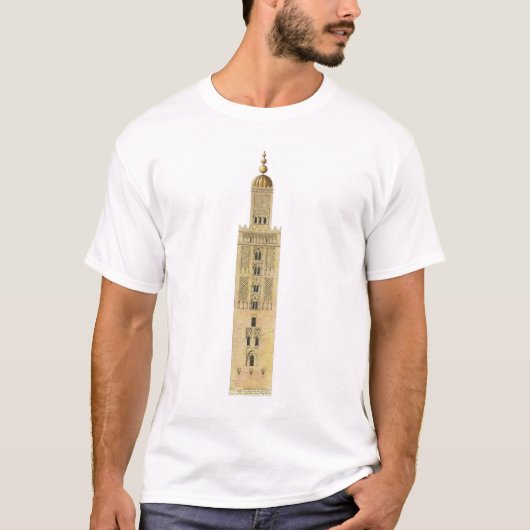 イスラム教の光塔。 セビリアのカテドラルスペイン Tシャツ (正面)