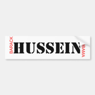 イスラム教の大統領-バラクフセインオバマ バンパーステッカー