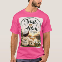 イスラム教の子供用Tシャツ「アッラーを信じる」 | リトルムスリ Tシャツ